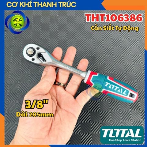 Cần Siết Tự Động 3/8 TOTAL THT106386 Dài 205mm