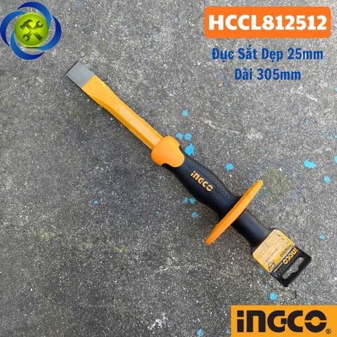 Đục Sắt Dẹp 25mm INGCO HCCL812512 Dài 305mm