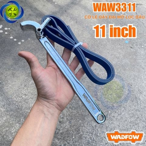 Cảo Dây Da Wadfow WAW3311 Dây Dài 820mm (Kẹp 30-190mm)