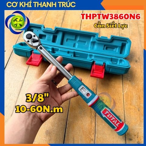 Cần Siết Lực 10-60Nm Đầu 3/8 inch Total THPTW3860N6