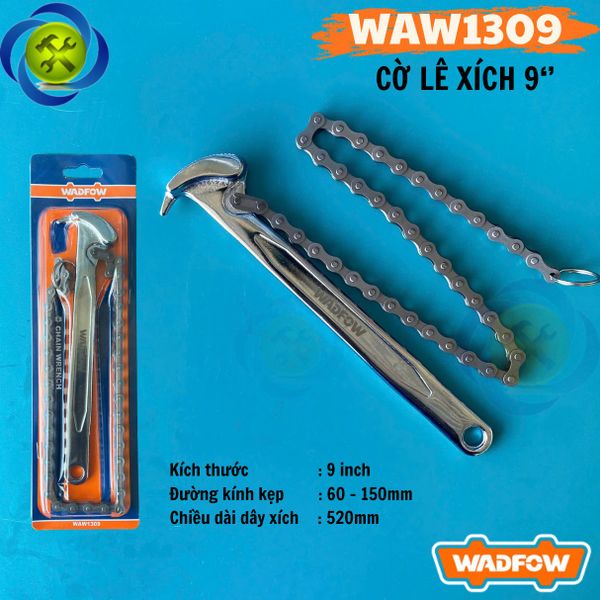 Cờ Lê Xích Mở Lọc Dầu WADFOW WAW1309 (60-150mm) Chiều Dài Dây 520mm