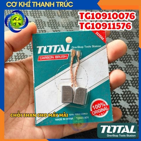 Chổi Than Cho Máy Mài Total TG10910076 và TG10911576
