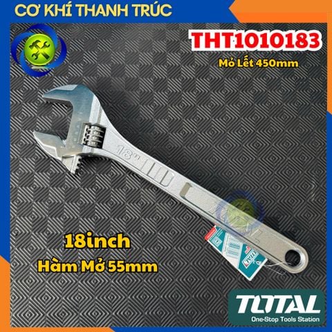 Mỏ Lết 450mm TOTAL THT1010183 18inch Hàm Mở 55mm