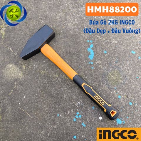 Búa Gò 2KG INGCO HMH882000 (Đầu Dẹp + Đầu Vuông)