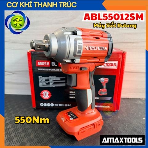 Máy Siết Bulong 550Nm Dùng Pin 21V AMAXTOOLS ABL55012SM (chỉ thân máy)