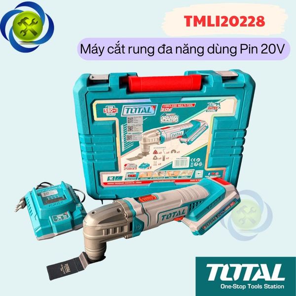 Máy Cắt Rung Đa Năng Dùng Pin 20V TOTAL TMLI20228 Có Pin Sạc