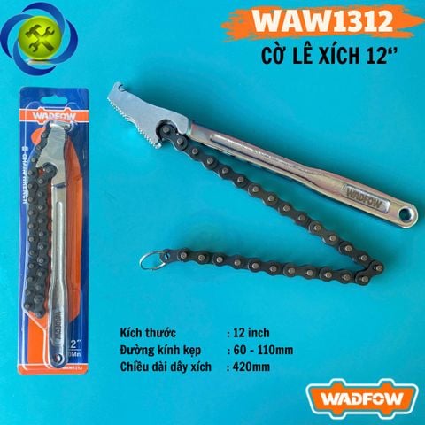 Cờ Lê Xích Mở Lọc Dầu WADFOW WAW1312 (60-110mm) Chiều Dài Dây 420mm