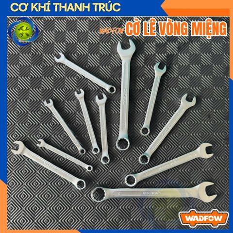 ( ĐỦ SIZE ) Cờ Lê Vòng Miệng Wadfow WSA11 thép CR-V size lẻ từ 6-32mm