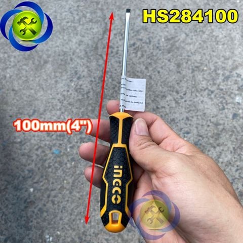 Tua Vít Dẹp Ingco HS284100 4 x 100mm