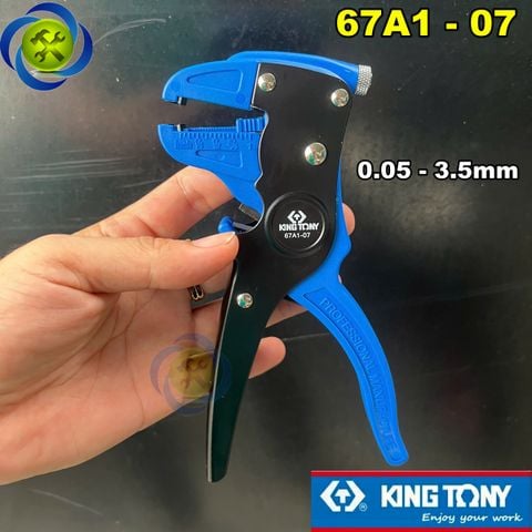 Kìm tuốt dây điện Kingtony 67A1-07 (0.05 - 3.5mm)