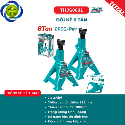Đội kê 6 tấn TOTAL THJS0601