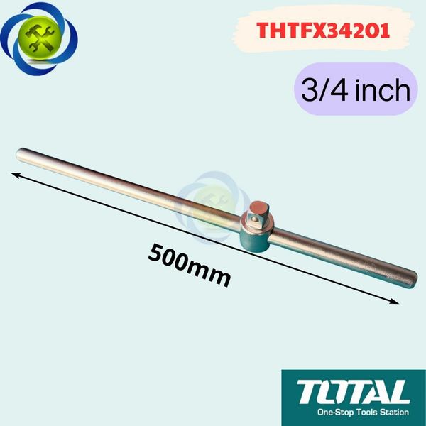 Cần Trượt 3/4 inch Dài 500mm Total THTSTB34201 Thép Cr-V