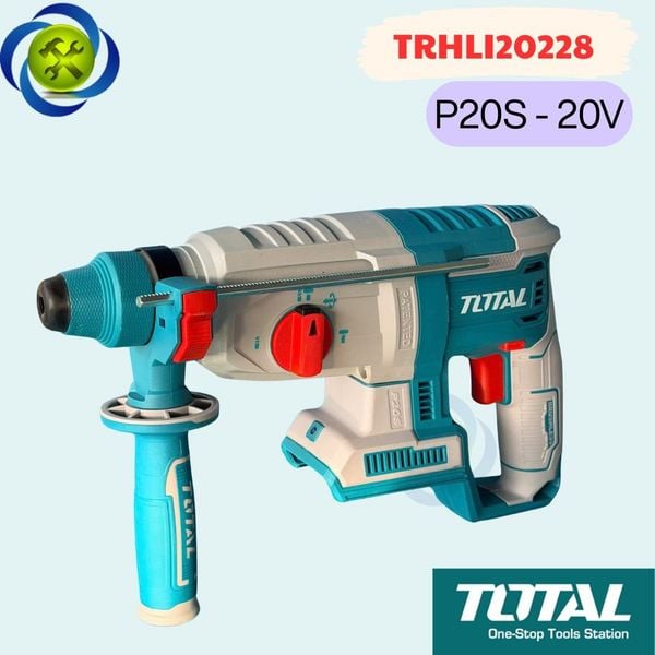 Máy Khoan Búa Dùng Pin 20V Total TRHLI20228 (Không kèm pin và sạc)