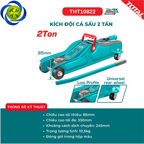 Kích Đội Cá Sấu 2 Tấn TOTAL THT10822