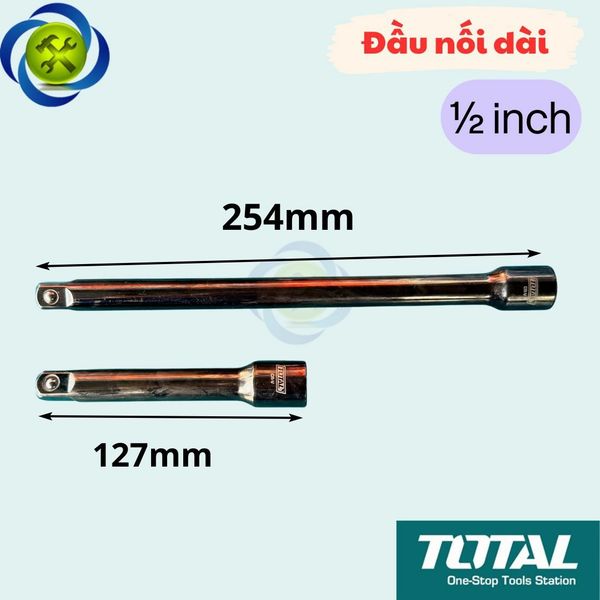 Đầu Nối Dài 1/2 Total Loại Dài 127mm và 254mm Thép CR-V