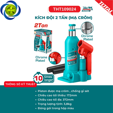 Kích Đội 2 Tấn (Mạ Crôm) TOTAL THT109024