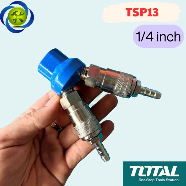 Đầu Nối Nhanh Khí Nén Chia 2 Total TSP13