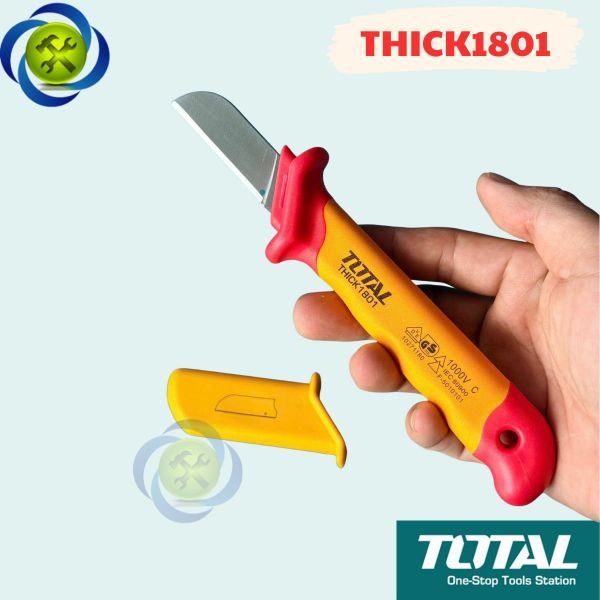 Dụng Cụ Tách Vỏ Dây Điện Cách Điện Total THICK1801 Loại Lưỡi Thẳng