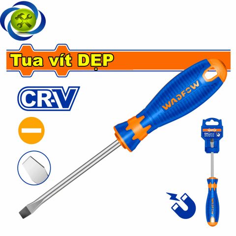 (ĐỦ SIZE) Tua Vít Dẹp WADFOW Thép CR-V có nhiều kích cỡ khác nhau