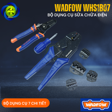 Bộ Dụng Cụ Sữa Chữa Điện Wadfow WHS1B07 Hộp Nhựa 7 Chi Tiết