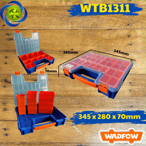 Hộp Nhựa Đựng Linh Kiện Wadfow có 4 loại kích cỡ