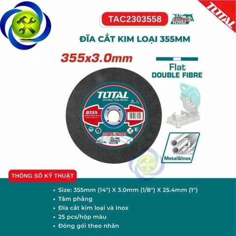 Đĩa Cắt Kim Loại 355mm ToTal TAC2303558