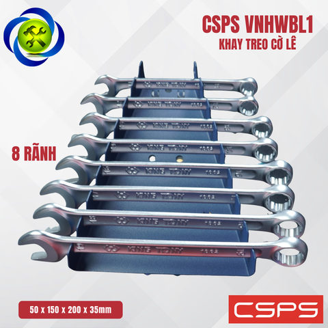 Khay treo cờ lê CSPS VNHWBL1 màu xanh 50 x 150 x 200 x 35mm