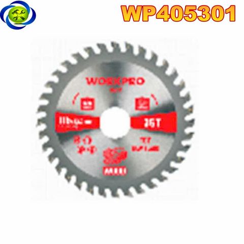 Lưỡi cưa cắt gỗ, loại cơ bản, kích thước: 110x20x40T Workpro - WP405301