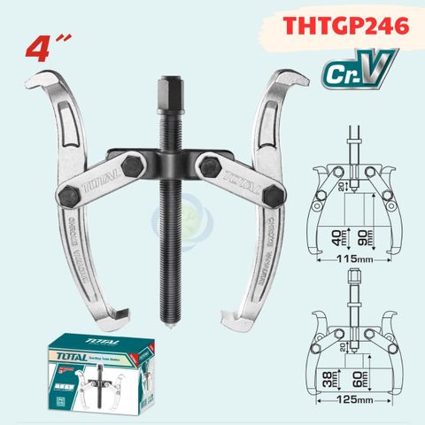 Cảo Hai Chấu TOTAL THTGP246 loại 4 inch 100mm