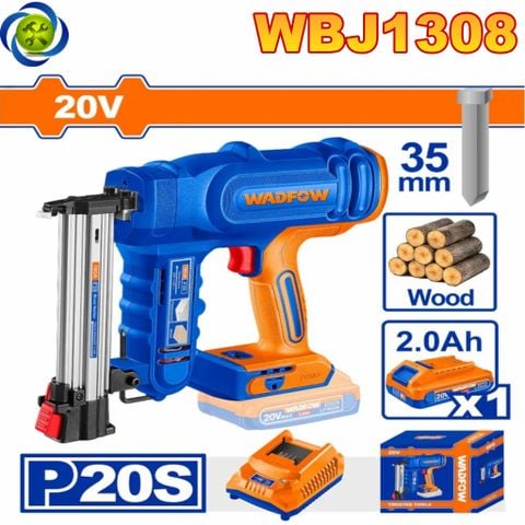 Máy Bắn Đinh Thẳng Dùng Pin 20V WADFOW WBJ1308 (1 Chiếc Pin 20V 2.0Ah)