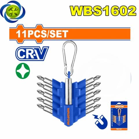 Bộ 11 mũi bắt vít từ WadFow WBS1602