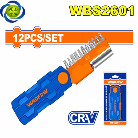 Bộ 12 mũi bắt vít từ WadFow WBS2601
