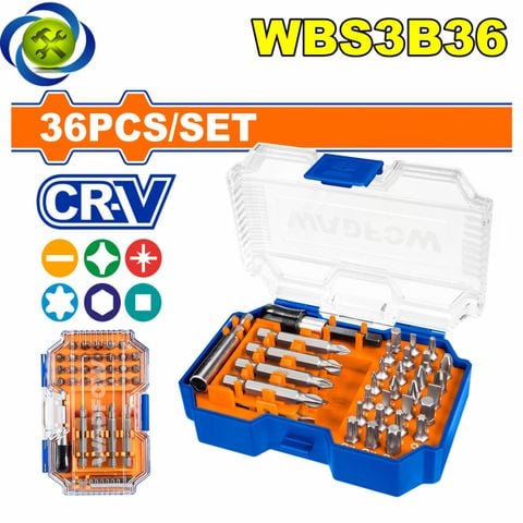 Bộ 36 mũi bắt vít đa năng WadFow WBS3B36