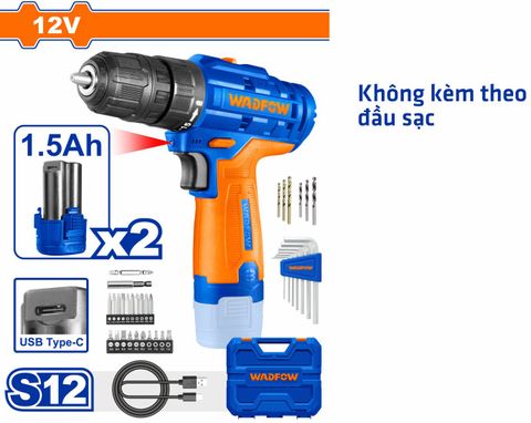 Máy Khoan Dùng Pin WADFOW WCDS525 12V