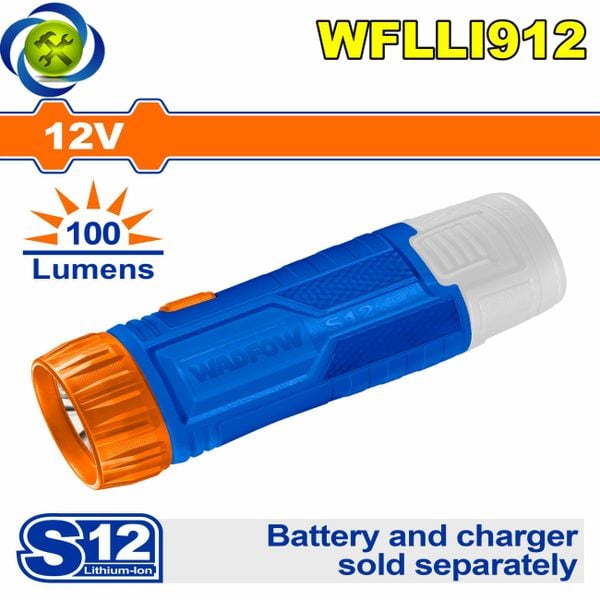 Đèn Pin Dùng Pin 12V Wadfow WFLLI912 (không kèm pin sạc)