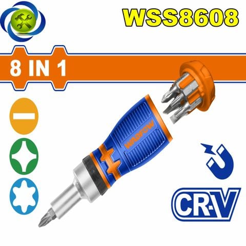 Bộ tua vít 8 trong 1 WadFow WSS8608