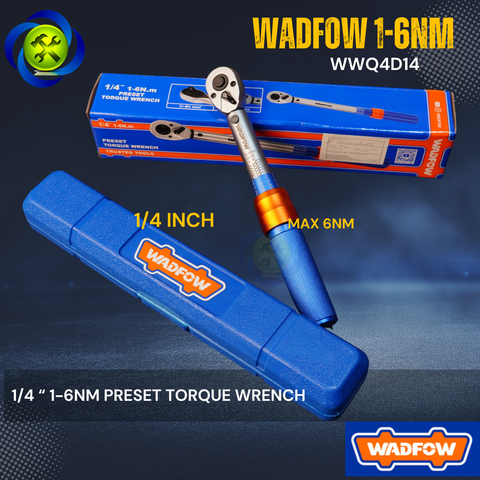 Cần siết lực 1/4 WADFOW WWQ4D14 lực siết 1-6N.m