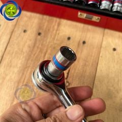 Bộ tuýp 39 chi tiết Kingtony 5032CR loại 1/4 và 3/8 inch, hệ mét và hệ inch