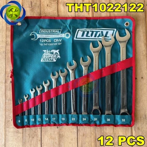 Bộ Cờ Lê Vòng Miệng 12 Chi Tiết 6-32mm TOTAL THT1022122
