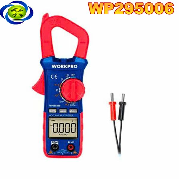 Đồng hồ đo điện vạn năng, Ampe kìm kỹ thuật số Workpro - WP295006