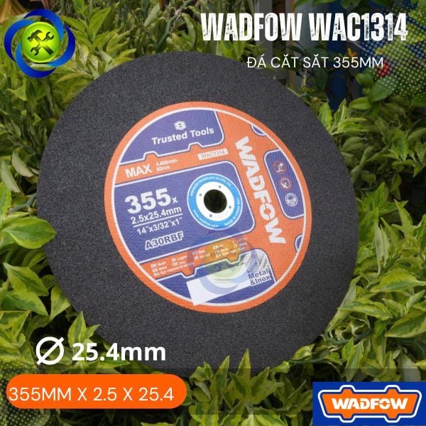 Đá Cắt Kim Loại 355mm Wadfow WAC1314 (355 x 2.5 x 25.4mm)