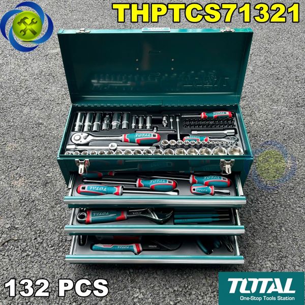 Bộ Đồ Nghề 132 Chi Tiết TOTAL THPTCS71321