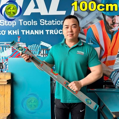 Thước Thủy 100cm TOTAL TMT210028M Có Từ Tính