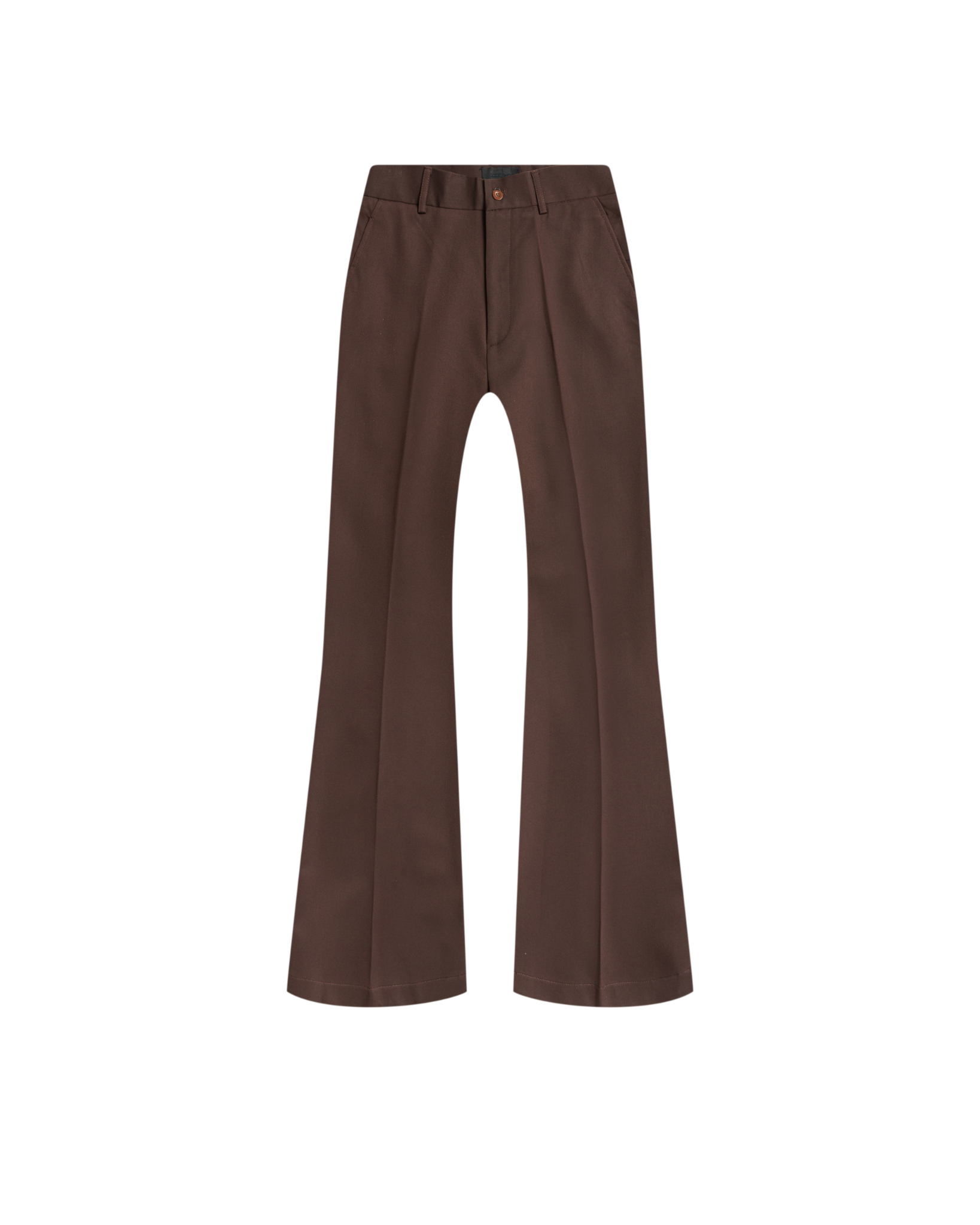 FLARE LINE TROUSERS - Earth