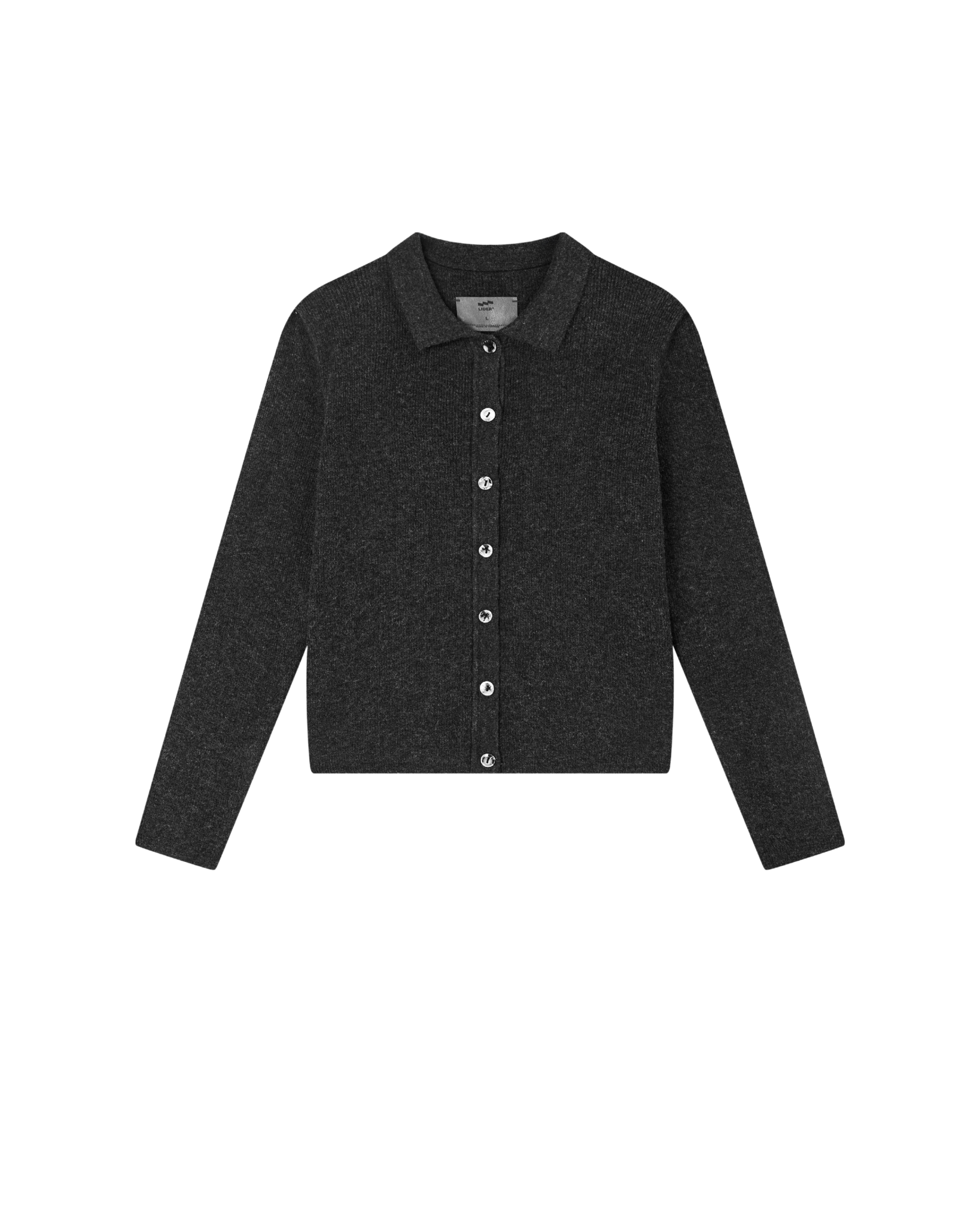 CONTOUR KNIT FIT SHIRT - Moon Grey