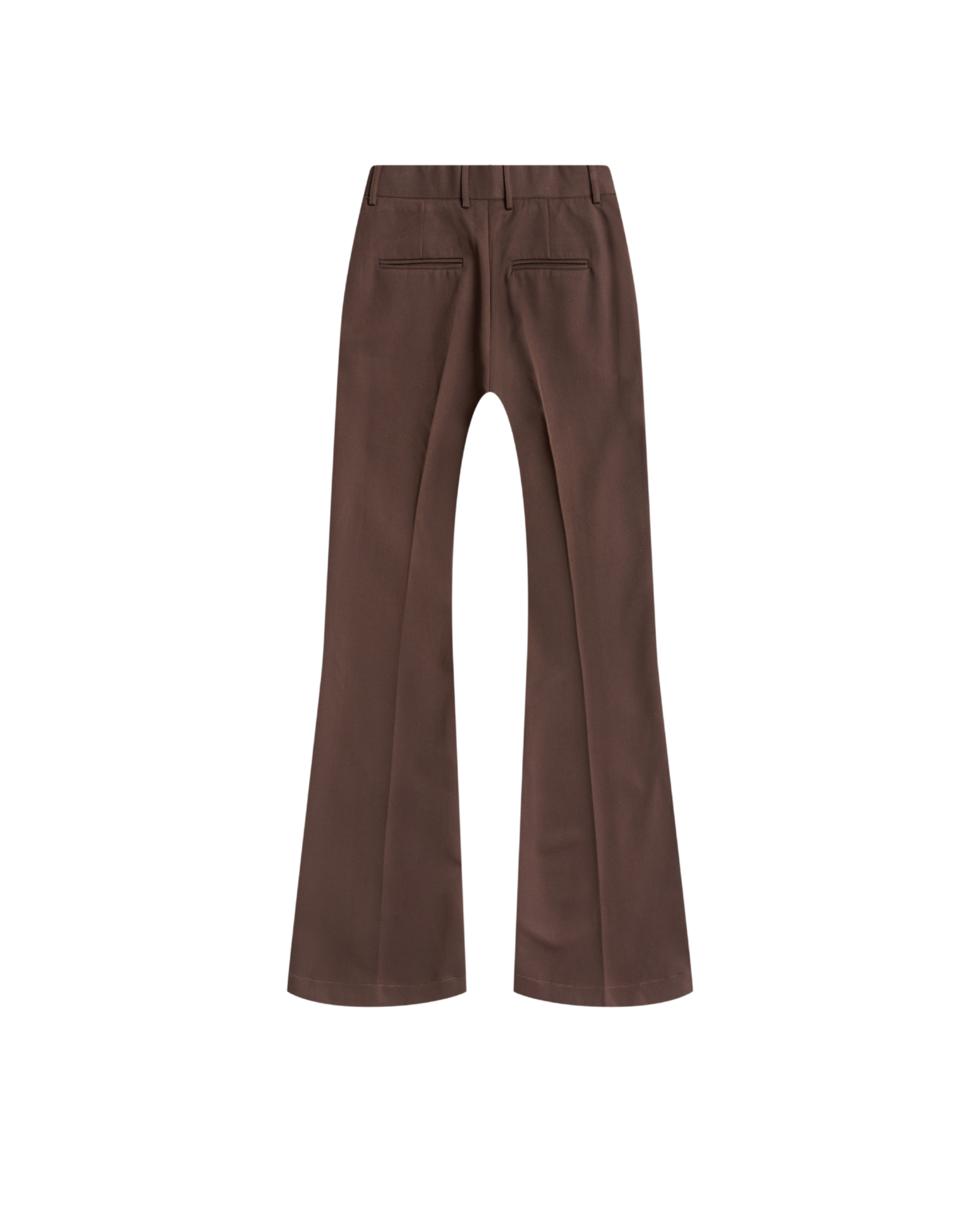 FLARE LINE TROUSERS - Earth
