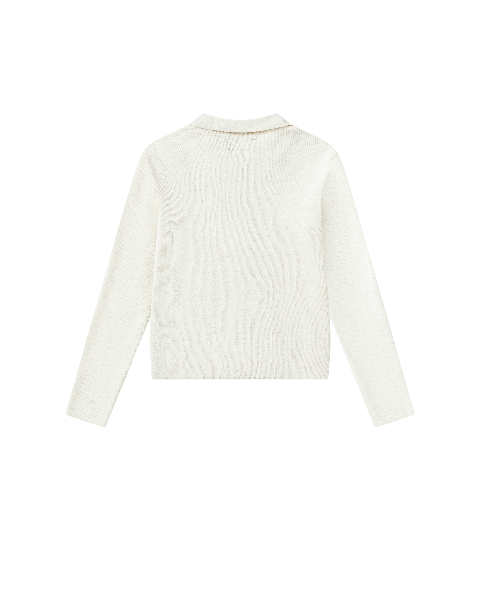 CONTOUR KNIT FIT SHIRT - White