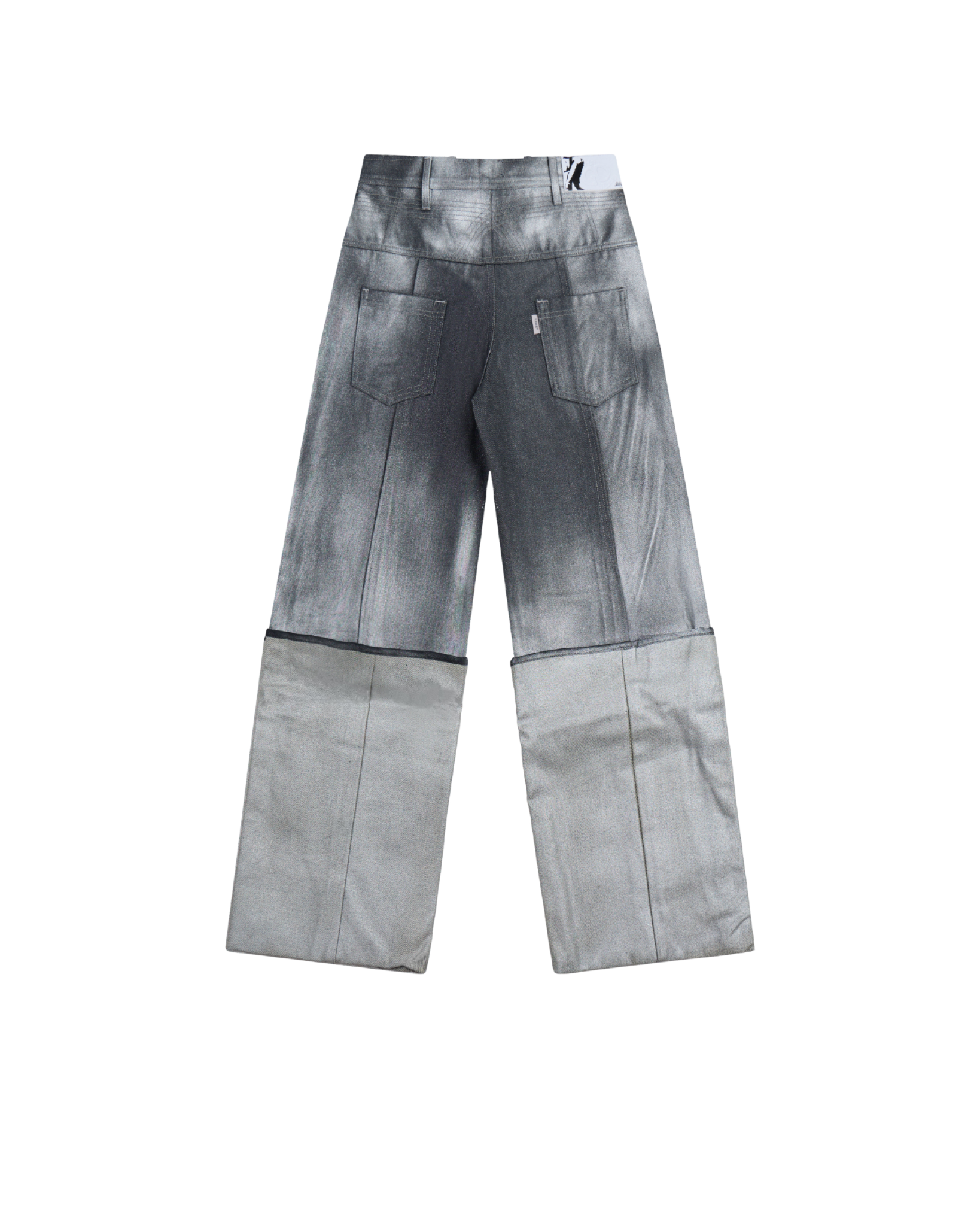 ENIGMA METAL CUFFED JEANS