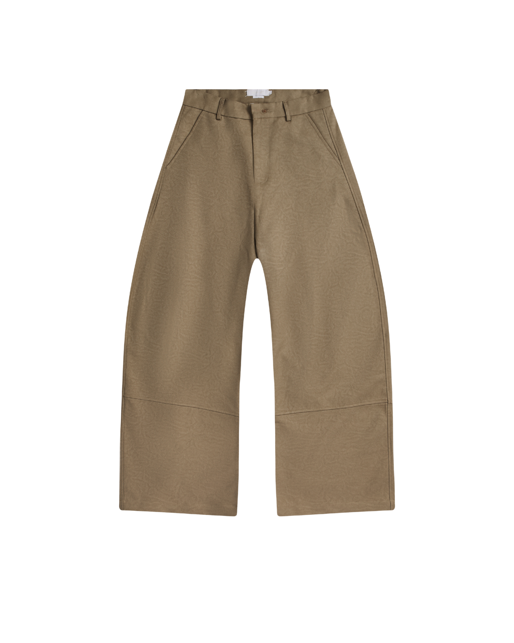 QUIET BARREL KHAKI TROUSERS - Beige