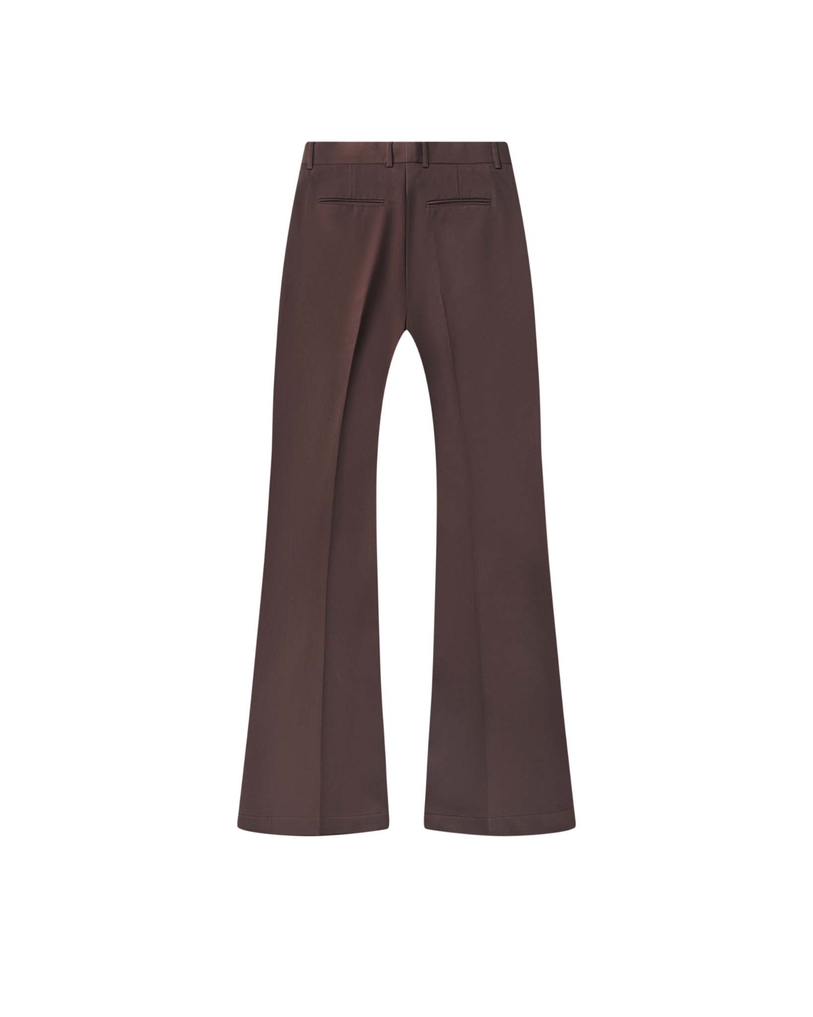 FLARE LINE TROUSERS - Earth
